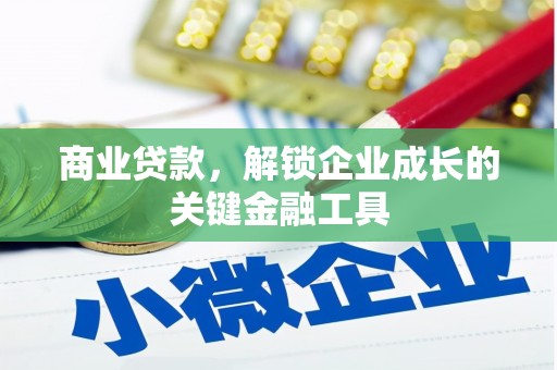 昌乐商业贷款，解锁企业成长的关键金融工具