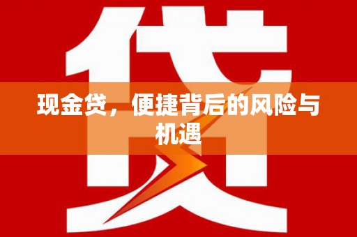 昌乐现金贷，便捷背后的风险与机遇
