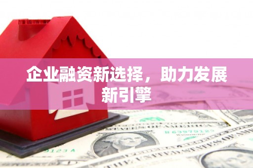 昌乐企业融资新选择，助力发展新引擎