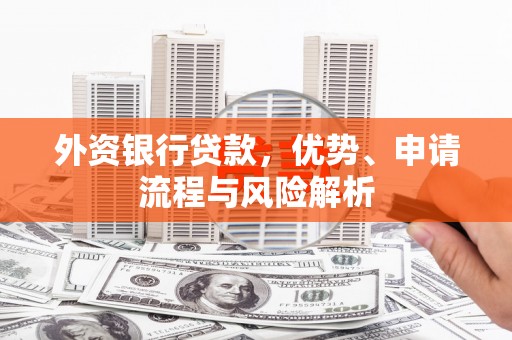 昌乐外资银行贷款，优势、申请流程与风险解析