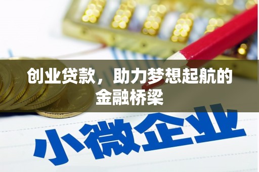 昌乐创业贷款，助力梦想起航的金融桥梁
