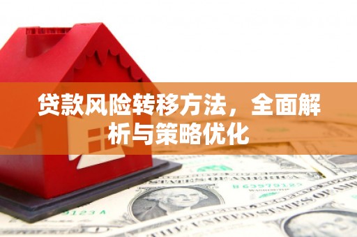 昌乐贷款风险转移方法，全面解析与策略优化