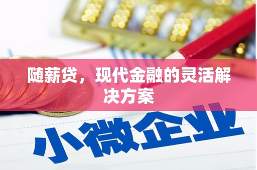昌乐随薪贷，现代金融的灵活解决方案