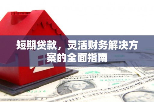 昌乐短期贷款，灵活财务解决方案的全面指南