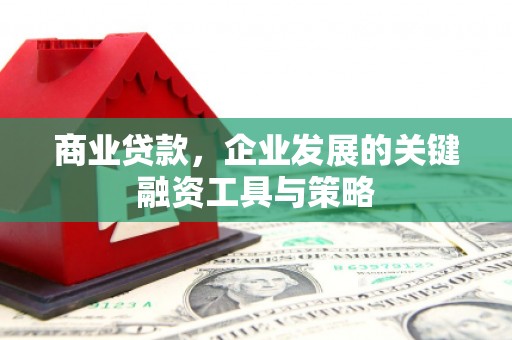 昌乐商业贷款，企业发展的关键融资工具与策略