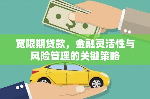 昌乐宽限期贷款，金融灵活性与风险管理的关键策略