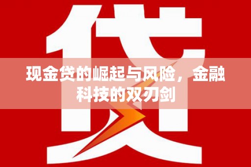 昌乐现金贷的崛起与风险，金融科技的双刃剑