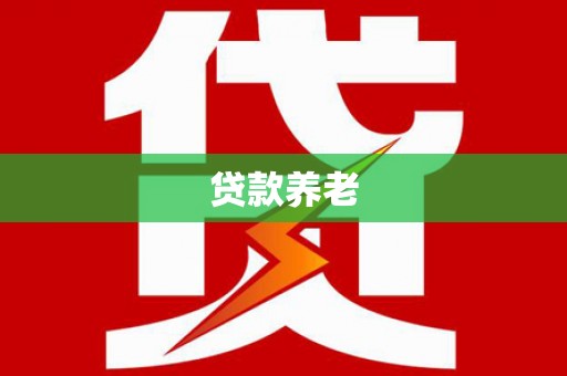 昌乐贷款养老