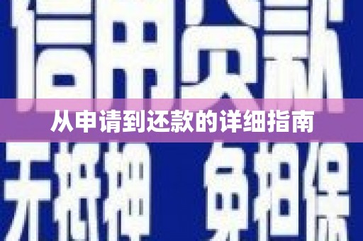 昌乐从申请到还款的详细指南