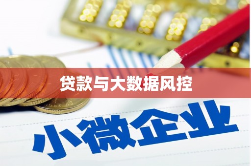 昌乐贷款与大数据风控